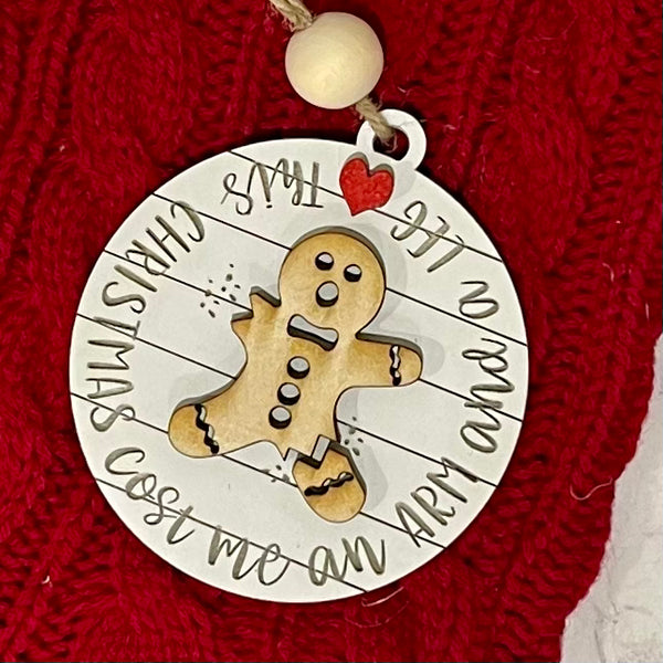 Gingerbread Arm & a Leg Ornament